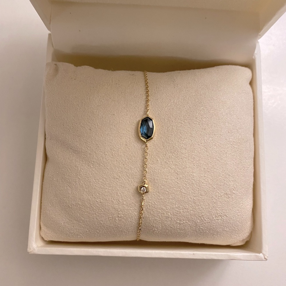 Kendra Scott Adjustable Chain Bracelet in Gold